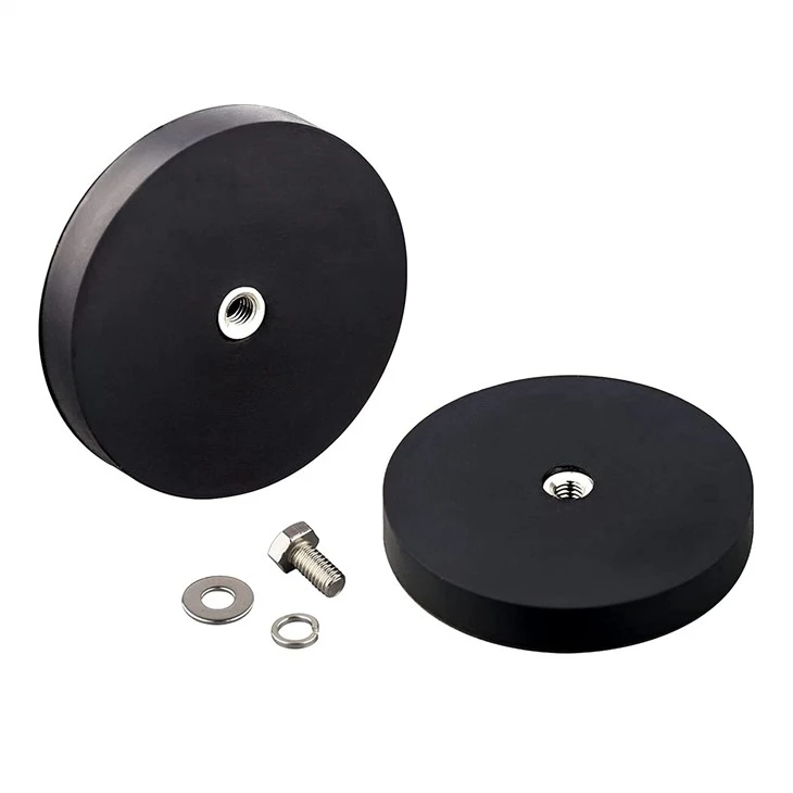 D22 Neodymium Rubber Coated Magnets